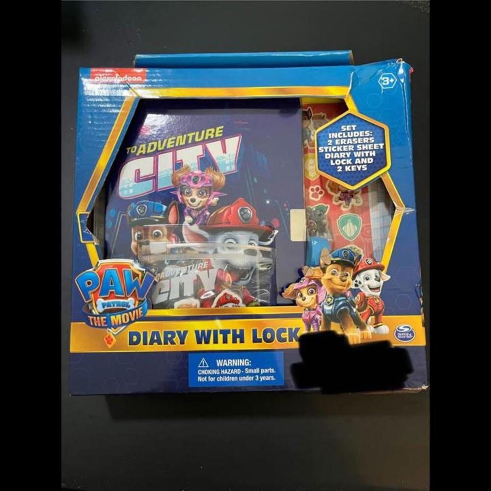Nickelodeon Paw Patrol Diary with Lock